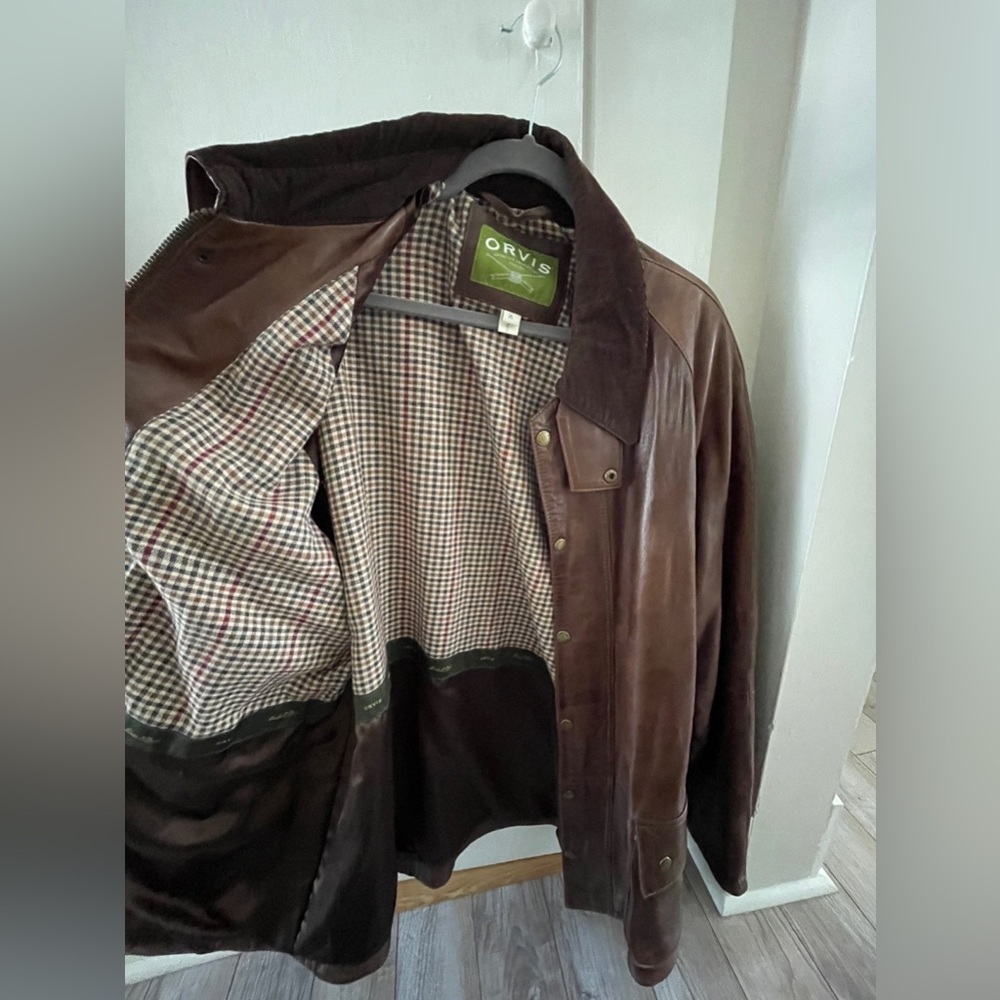 Perfect Condition Brown Leather Jacket - image 4